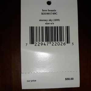 kate spade Accessories - Kate Spade BRRR Beanie kate spade Accessories - Kate Spade BRRR Beanie